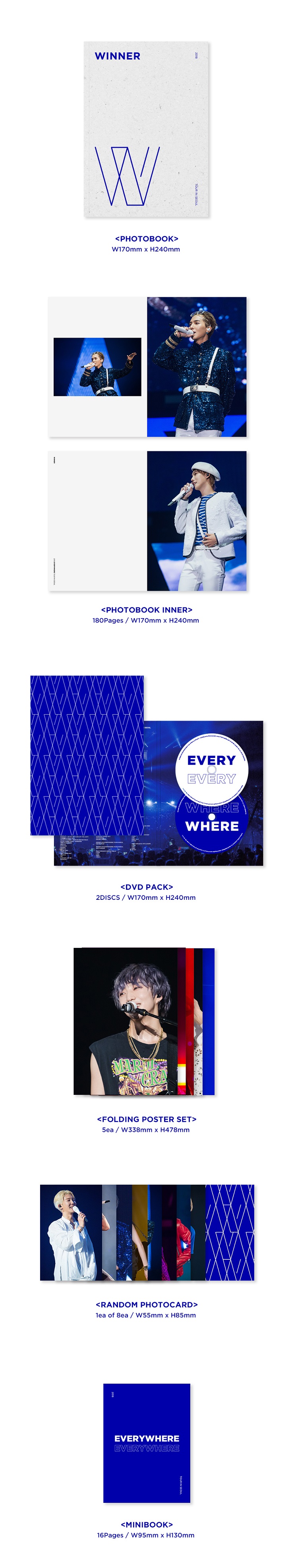 WINNER(위너) - 2018 EVERYWHERE TOUR IN SEOUL DVD