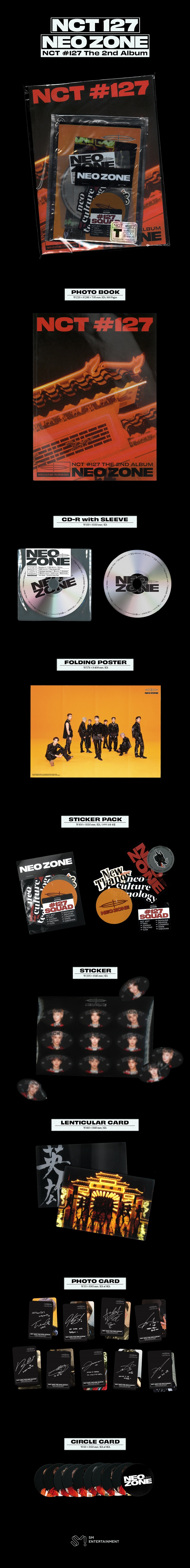 NCT 127(엔시티 127) - 2집 NCT #127 NEO ZONE [T Ver.]