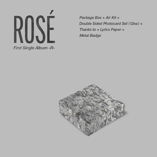 Rosé(로제) - Rosé First Single Album -R- [KiT Album]