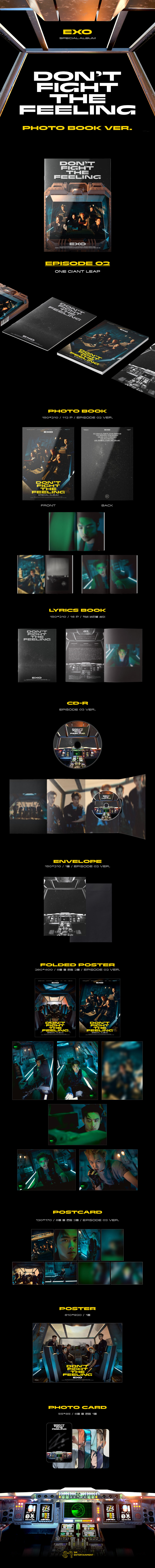 EXO - Special Album DON'T FIGHT THE FEELING [Photo Book Ver.2]