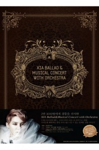 김준수(XIA) - BALLAD & MUSICAL CONCERT WITH ORCHESTRA [3DVD+포토북]
