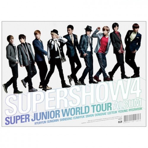 SUPER JUNIOR(슈퍼주니어) - SUPER SHOW 4 THE WORLD TOUR ALBUM