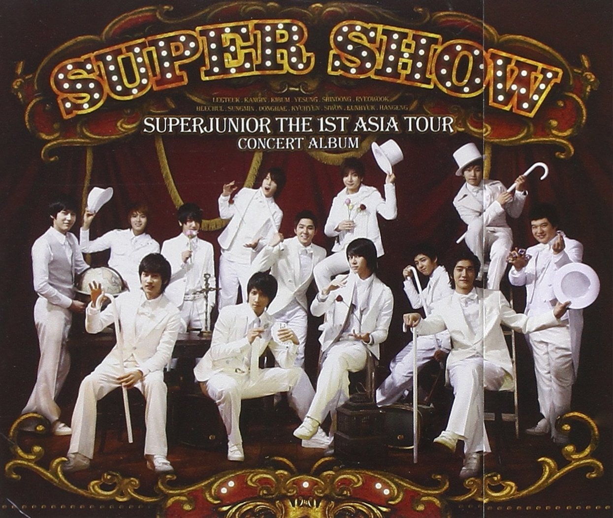 SUPER JUNIOR(슈퍼주니어) - SUPER SHOW [THE 1ST ASIA TOUR CONCERT ALBUM]