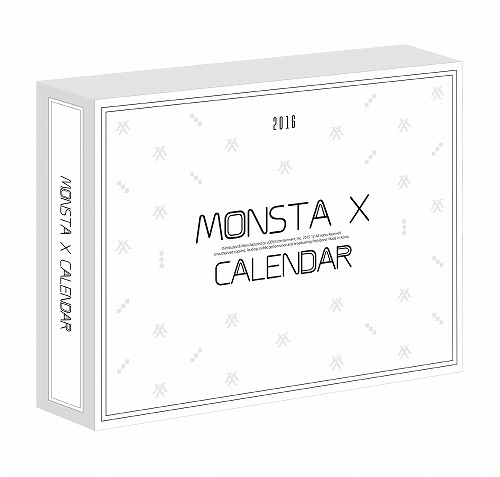 MONSTA X(몬스타엑스) - 2016 CALENDAR
