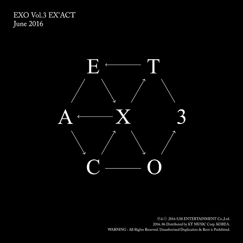EXO(엑소) - 3집 EX'ACT [Chinese - Monster Ver.]