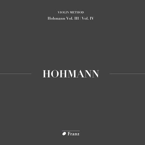김수현(KIM SOO HYUN) - VIOLIN METHODD HOMANN Vol.III / Vol.IV