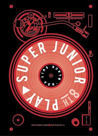 SUPER JUNIOR(슈퍼주니어) - 8집 PLAY [Black Suit Ver.]