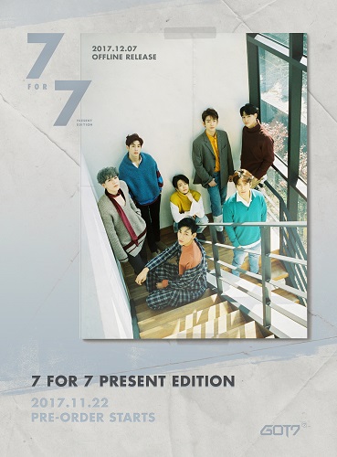 GOT7(갓세븐) - 7 FOR 7 PRESENT EDITION [Starry Hour Ver.]