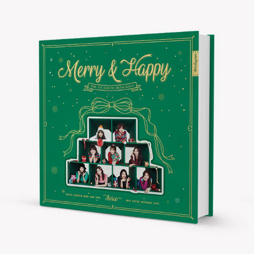 TWICE(트와이스) - 1집 리팩 MERRY & HAPPY [Merry Ver.]