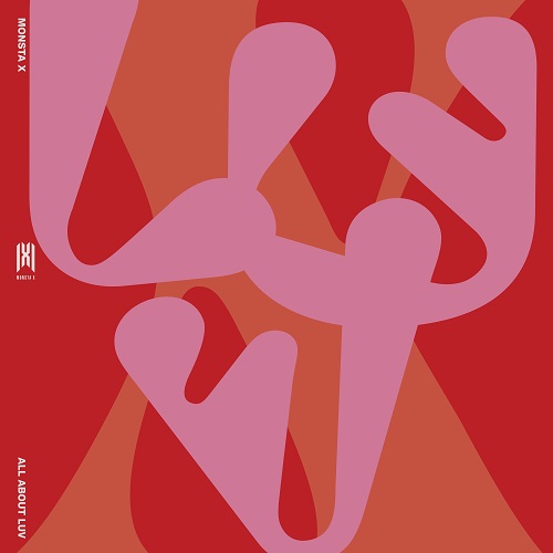 MONSTA X(몬스타엑스) - ALL ABOUT LUV [Full Art - Standard Casemade Book 1 - Ticket Bundle] [수입반]