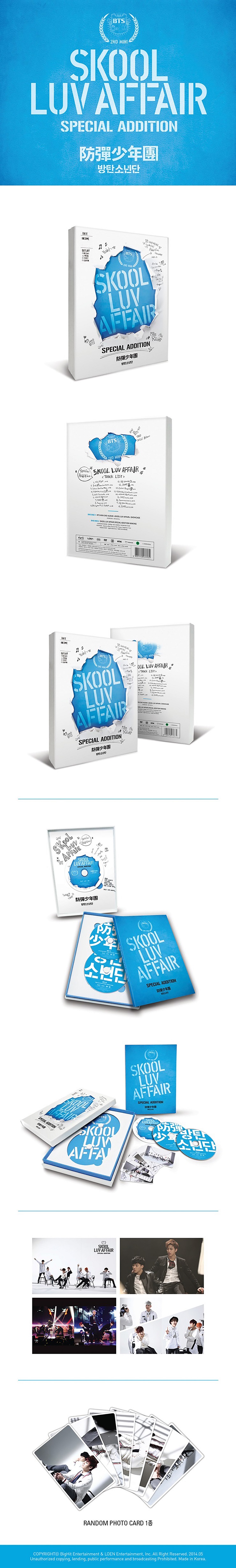 [재발매예약]방탄소년단(BTS) - SKOOL LUV AFFAIR [Special Addition]
