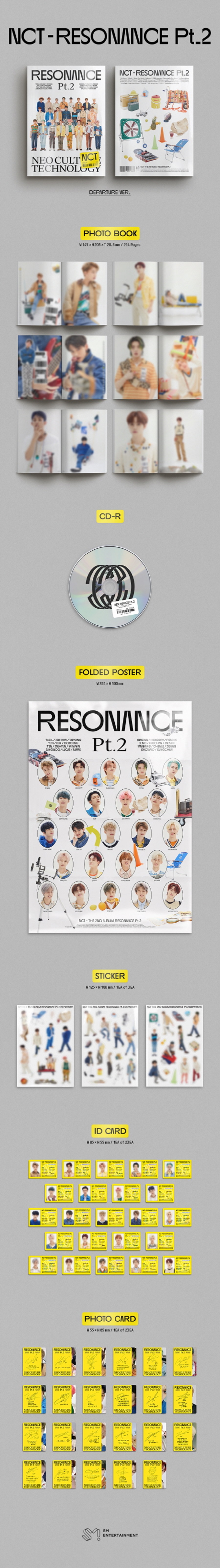 NCT(엔시티) - The 2nd Album RESONANCE Pt.2 [Departure Ver.]