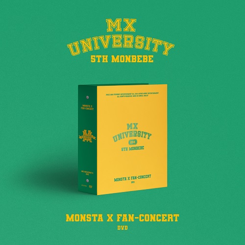 MONSTA X(몬스타엑스) - 2021 FAN-CONCERT [MX UNIVERSITY] DVD