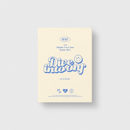 ONF(온앤오프) - THE 1ST REALITY [Dive into ONF] DVD