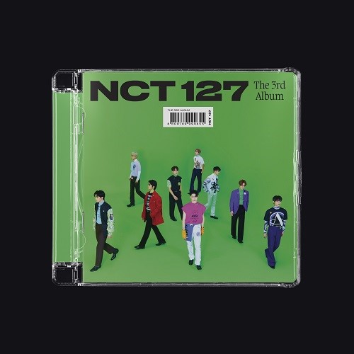 NCT 127(엔시티 127) - 3집 STICKER [Jewel Case Ver. - 버전랜덤]