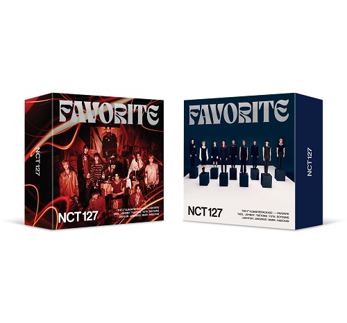 NCT 127(엔시티 127) - 3집 리패키지 FAVORITE [KiT Ver. 커버랜덤]