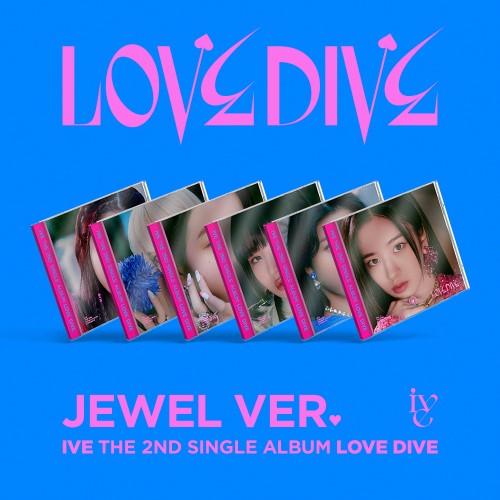 IVE(아이브) - LOVE DIVE [Jewel Ver.(한정반) - 버전랜덤]