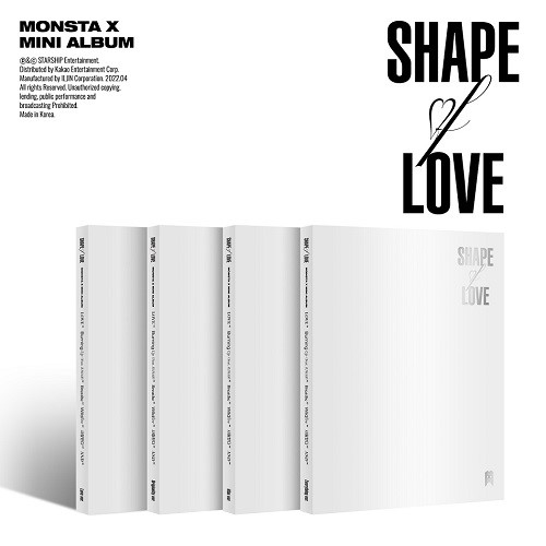 MONSTA X(몬스타엑스) - SHAPE of LOVE [버전랜덤]