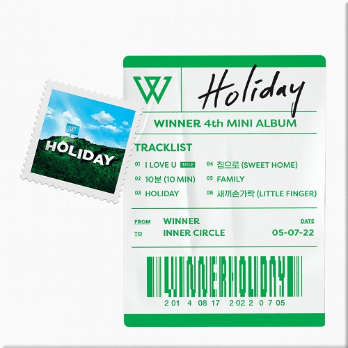 WINNER(위너) - 4th MINI ALBUM HOLIDAY [KiT Album]