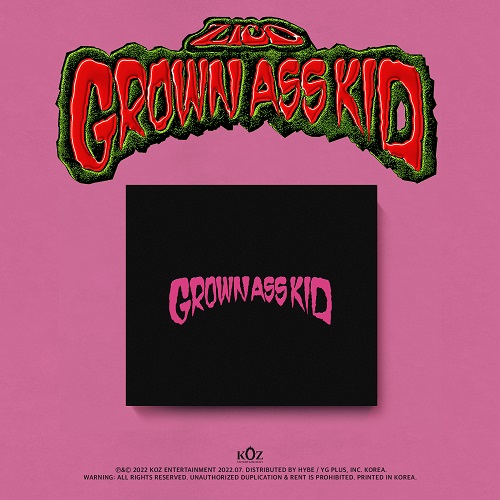ZICO(지코) - 4th Mini Album [Grown Ass Kid] (Jewel Ver.)