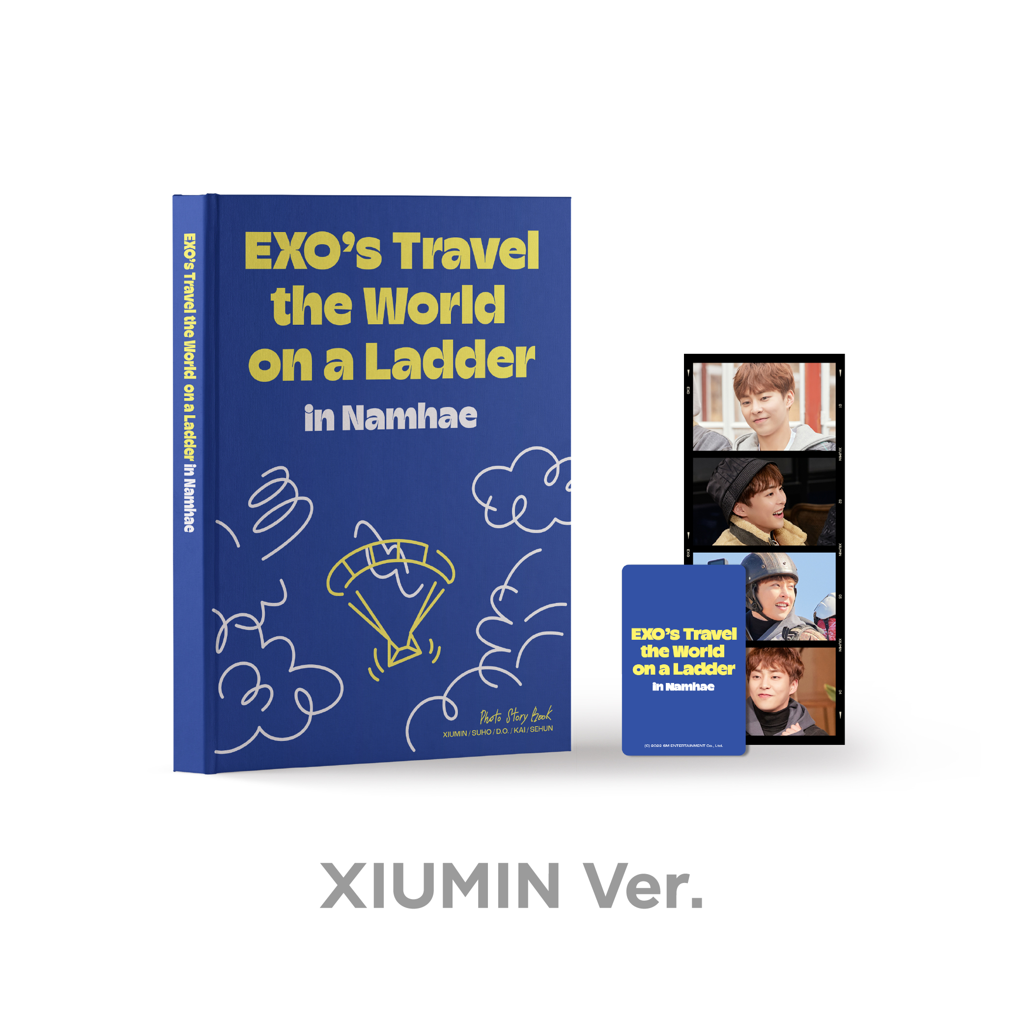 EXO(엑소) - <엑소의 사다리 타고 세계여행 - 남해 편> PHOTO STORY BOOK [XIUMIN Ver.]