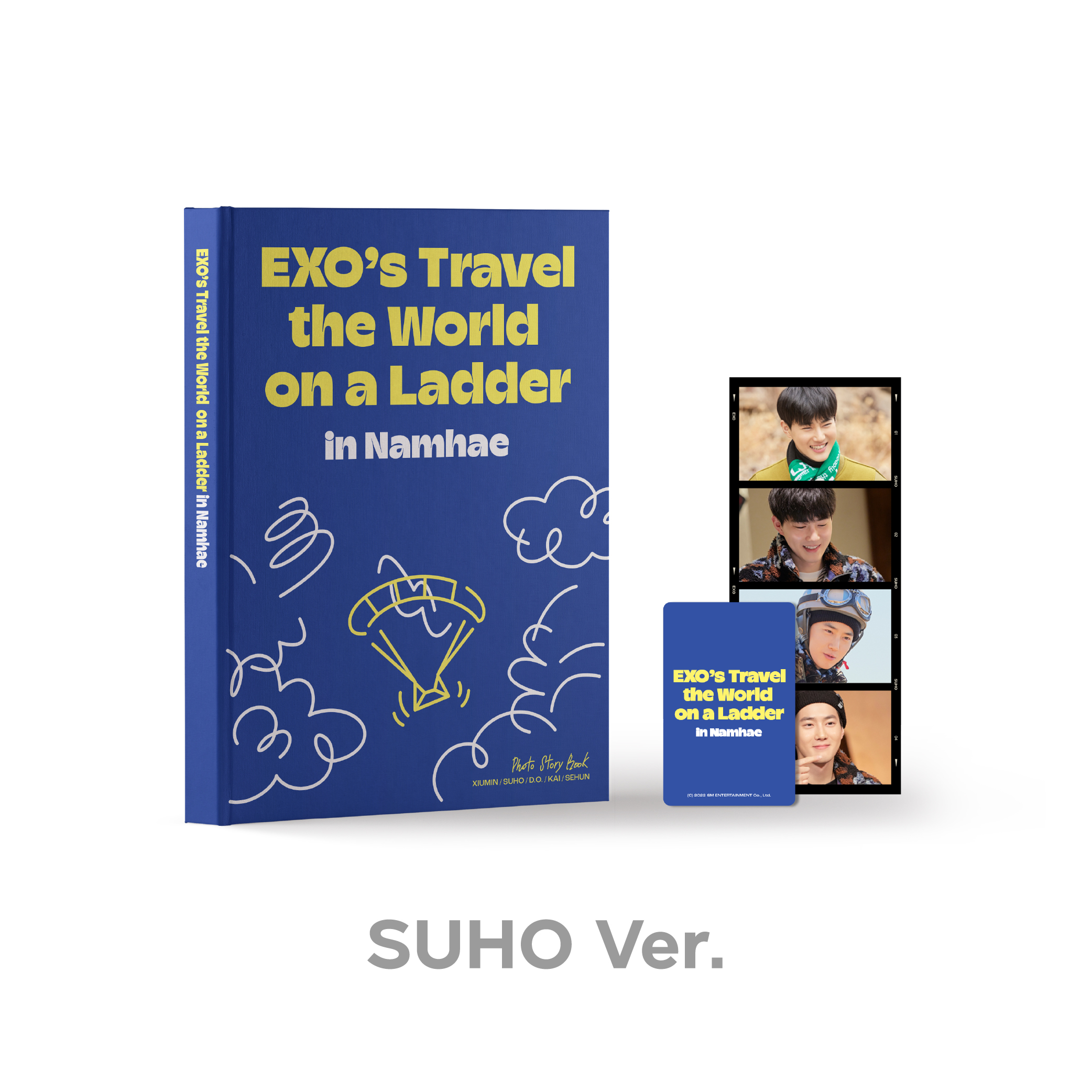 EXO(엑소) - <엑소의 사다리 타고 세계여행 - 남해 편> PHOTO STORY BOOK [SUHO Ver.]