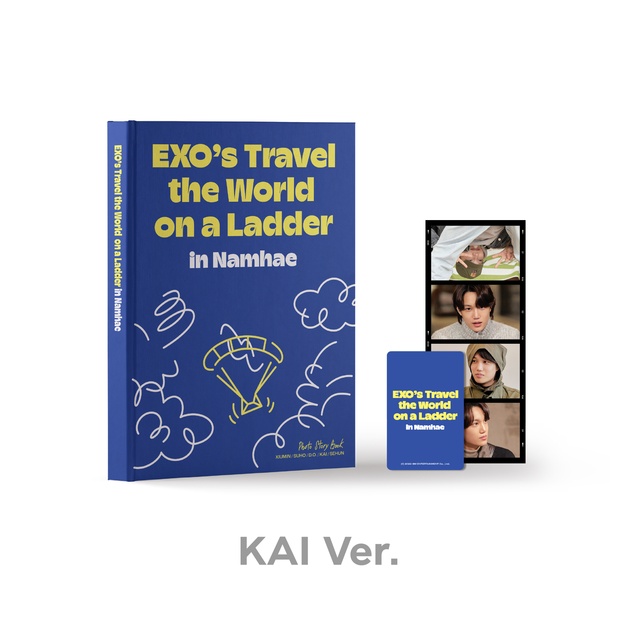 EXO(엑소) - <엑소의 사다리 타고 세계여행 - 남해 편> PHOTO STORY BOOK [KAI Ver.]