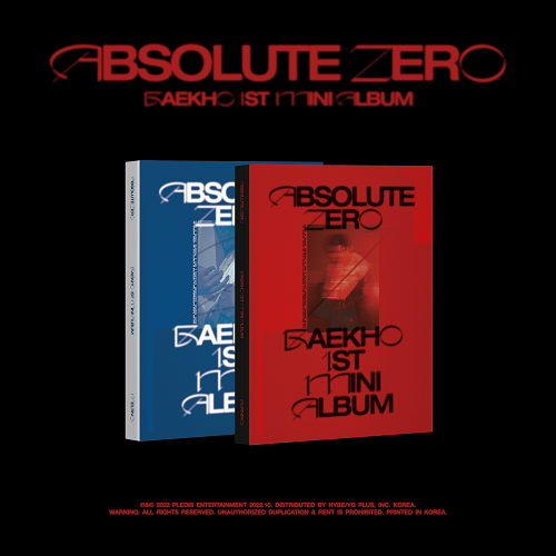 백호(BAEKHO) - 1st Mini Album <Absolute Zero> [커버랜덤]