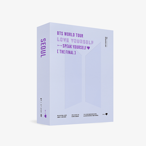방탄소년단(BTS) - BTS WORLD TOUR ‘LOVE YOURSELF : SPEAK YOURSELF’ [THE FINAL] DVD