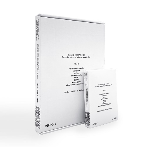 RM(방탄소년단 알엠) - 'Indigo' Book Edition + Postcard Edition(Weverse Albums ver.) 세트