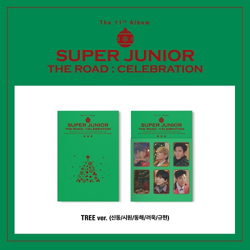 SUPER JUNIOR(슈퍼주니어) - 정규앨범 11집 Vol.2_'The Road : Celebration'(TREE ver.)