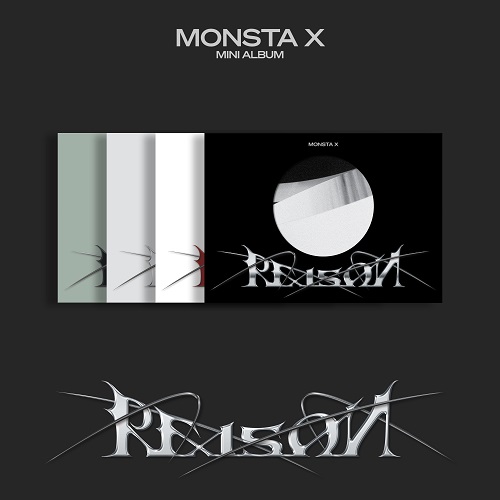 MONSTA X(몬스타엑스) - 미니 12집 [REASON] (VER.1 / VER.2 / VER.3 / VER.4) 커버랜덤
