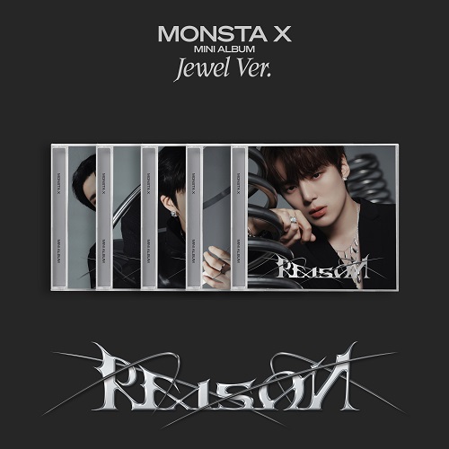 MONSTA X(몬스타엑스) - 미니 12집 [REASON]_Jewel ver. (MINHYUK ver./ KIHYUN ver. / HYUNGWON ver. / JOOHONEY ver./ I.M ver.) 커버랜덤