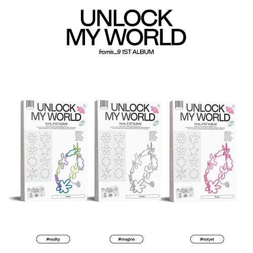 프로미스나인 - fromis_9 1st Album ‘Unlock My World’ [3종세트]