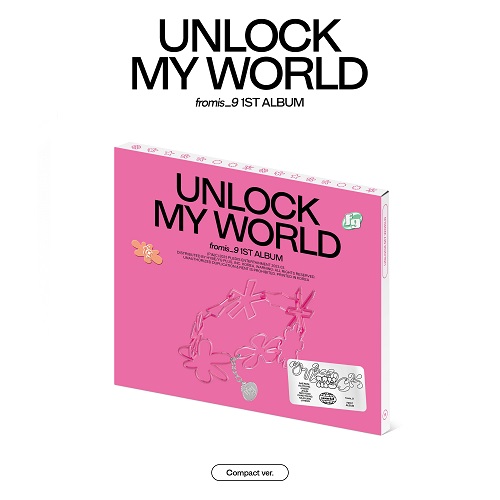 프로미스나인 - fromis_9 1st Album ‘Unlock My World’ (Compact ver.) 9종세트