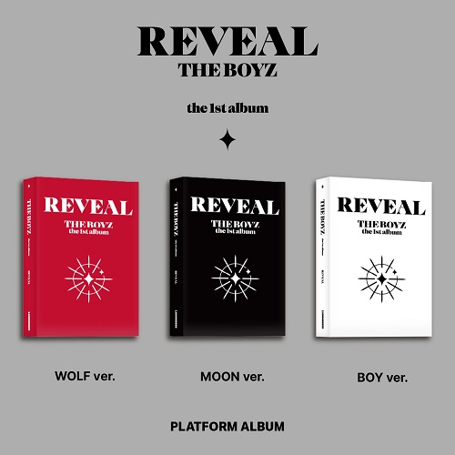 THE BOYZ(더보이즈) - 1ST ALBUM [REVEAL] [Platform Ver.] 커버랜덤