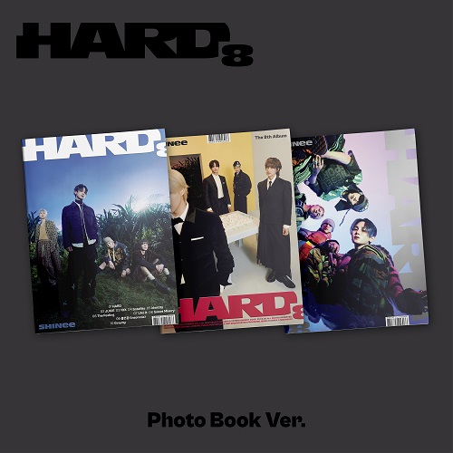샤이니 - 정규 8집 [HARD] (Photo Book Ver.) 커버랜덤