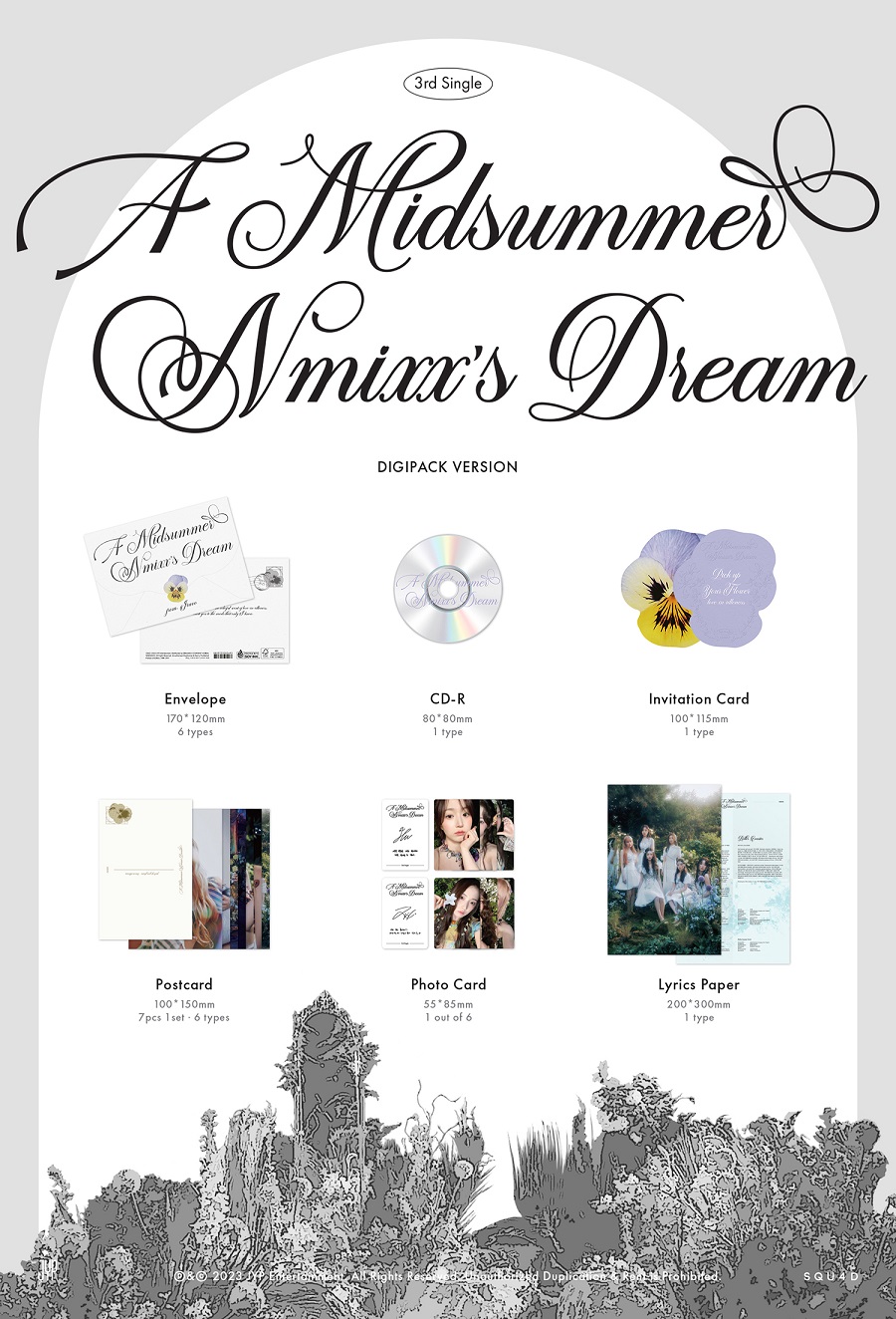 NMIXX(엔믹스) - A Midsummer NMIXX's Dream (Digipack Ver.) 6종세트