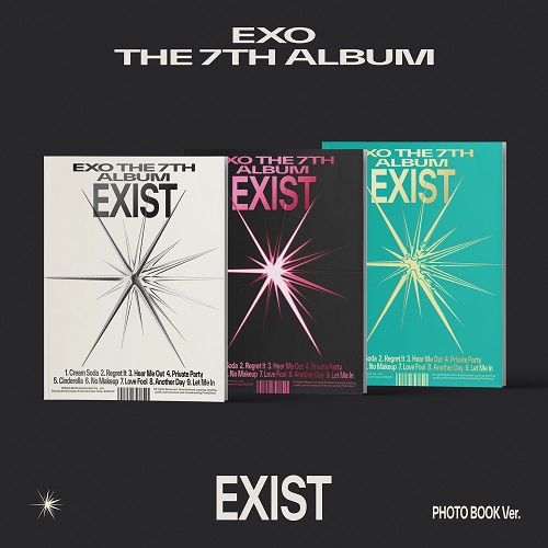 EXO(엑소) - 정규 7집 [EXIST] (Photo Book Ver.) 커버랜덤