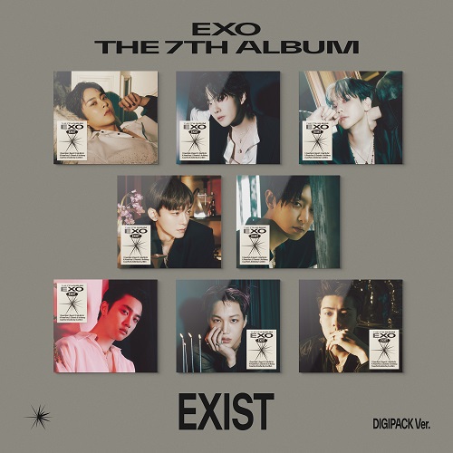 EXO(엑소) - 정규 7집 [EXIST] (Digipack Ver.) 커버랜덤