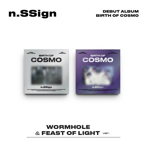 n.SSign(엔싸인) - n.SSign DEBUT ALBUM : BIRTH OF COSMO 웜홀 (WORMHOLE) / 빛의 향연 (FEAST OF LIGHT) ver. 커버랜덤