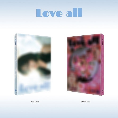 조유리 - 2nd MINI ALBUM [LOVE ALL] (PULL Ver. / PUSH Ver.) 커버랜덤