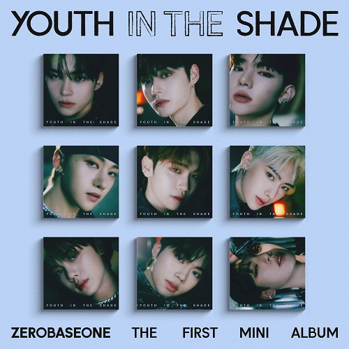 ZEROBASEONE(제로베이스원) - YOUTH IN THE SHADE [Digipack VER.] 커버랜덤