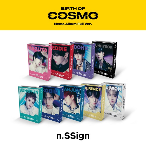 n.SSign(엔싸인) - n.SSign DEBUT ALBUM : BIRTH OF COSMO (Nemo Album Full Ver.) (한정반) 커버랜덤