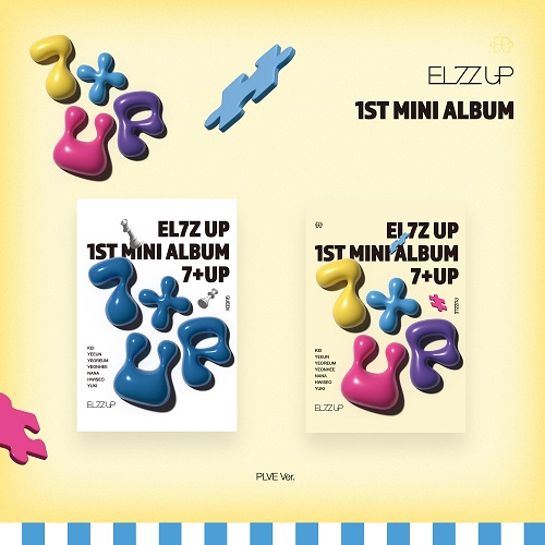 EL7Z UP(엘즈업) - 1st Mini Album '7+UP' (PLVE VER.) (QUEEN ver / PUZZLE ver.) 커버랜덤