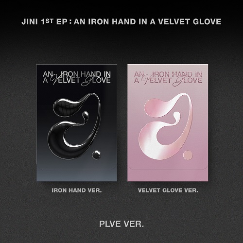 JINI(지니) - JINI 1st EP : An Iron Hand In A Velvet Glove [IRON Hand Ver., VELVET GLOVE Ver.] [PLVE] 커버랜덤