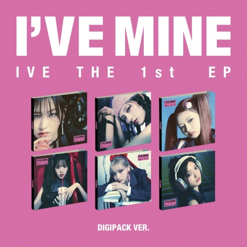 IVE(아이브) - IVE THE 1st EP [I'VE MINE] (Digipack Ver.) 6종 (안유진/가을/레이/장원영/리즈/이서 Ver.) 커버랜덤