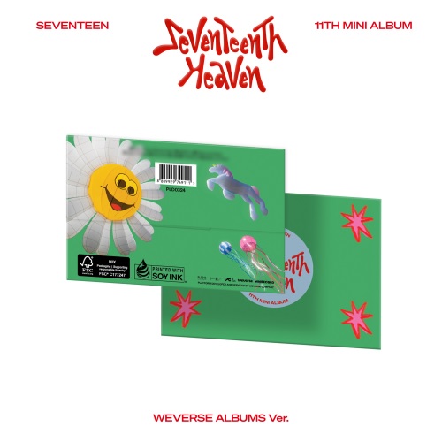 SEVENTEEN(세븐틴) - SEVENTEEN 11th Mini Album 'SEVENTEENTH HEAVEN' Weverse Albums ver.