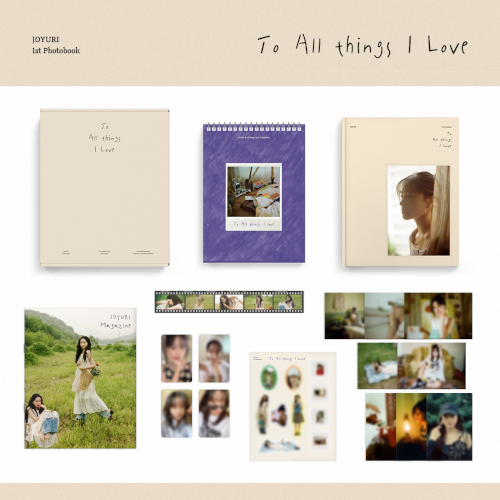 조유리(JOYURI) - 1st Photobook [To All things I Love]