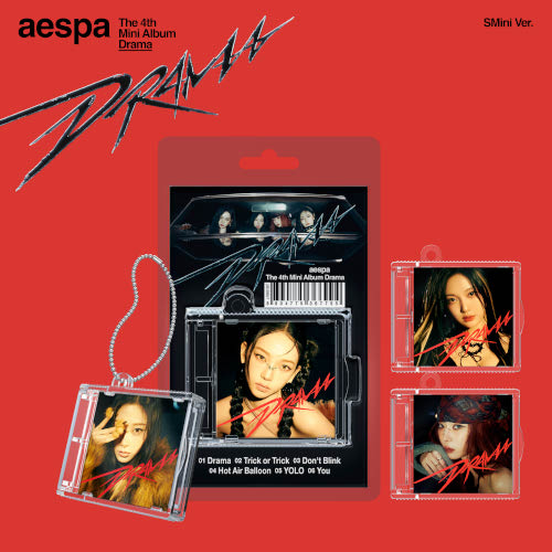 aespa(에스파) - 미니 4집 [Drama] (SMini Ver.)(스마트앨범) 커버랜덤